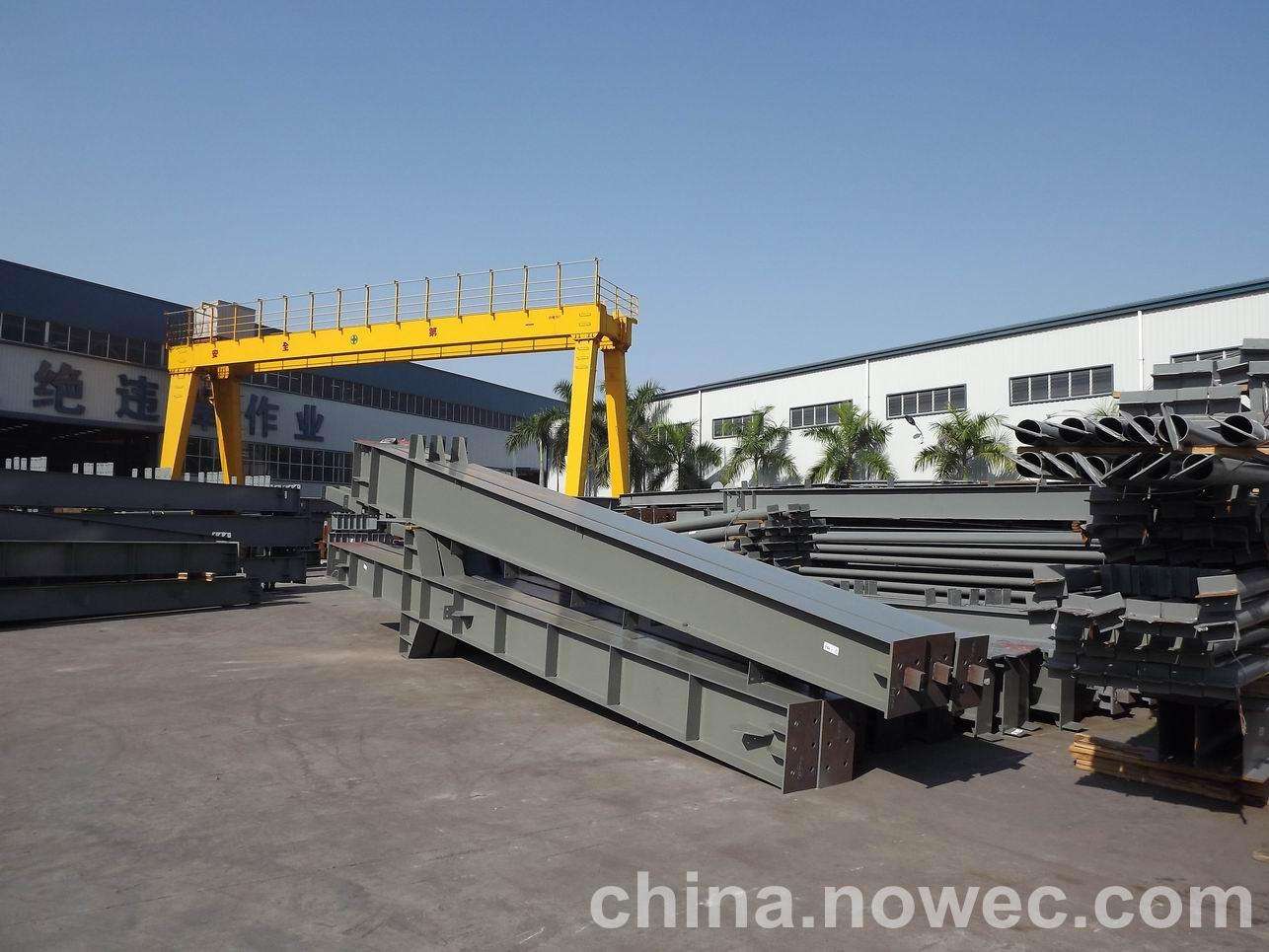 果洛网架工程中的分条（分块）吊装法